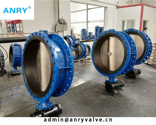 Water Stainless Steel Butterfly Valve SS304 Disc PN16  Wafer Type Butterfly Valve