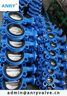 Wafer lug Epdm Seat  casted iron  ductile Iron A126 B GG25 GGG40 GGG50 Butterfly Valve
